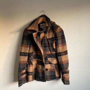 American Rag Plaid Coat